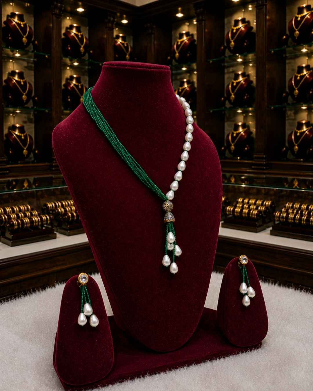 Rajwada Kundan Long Nacklesh NS-37