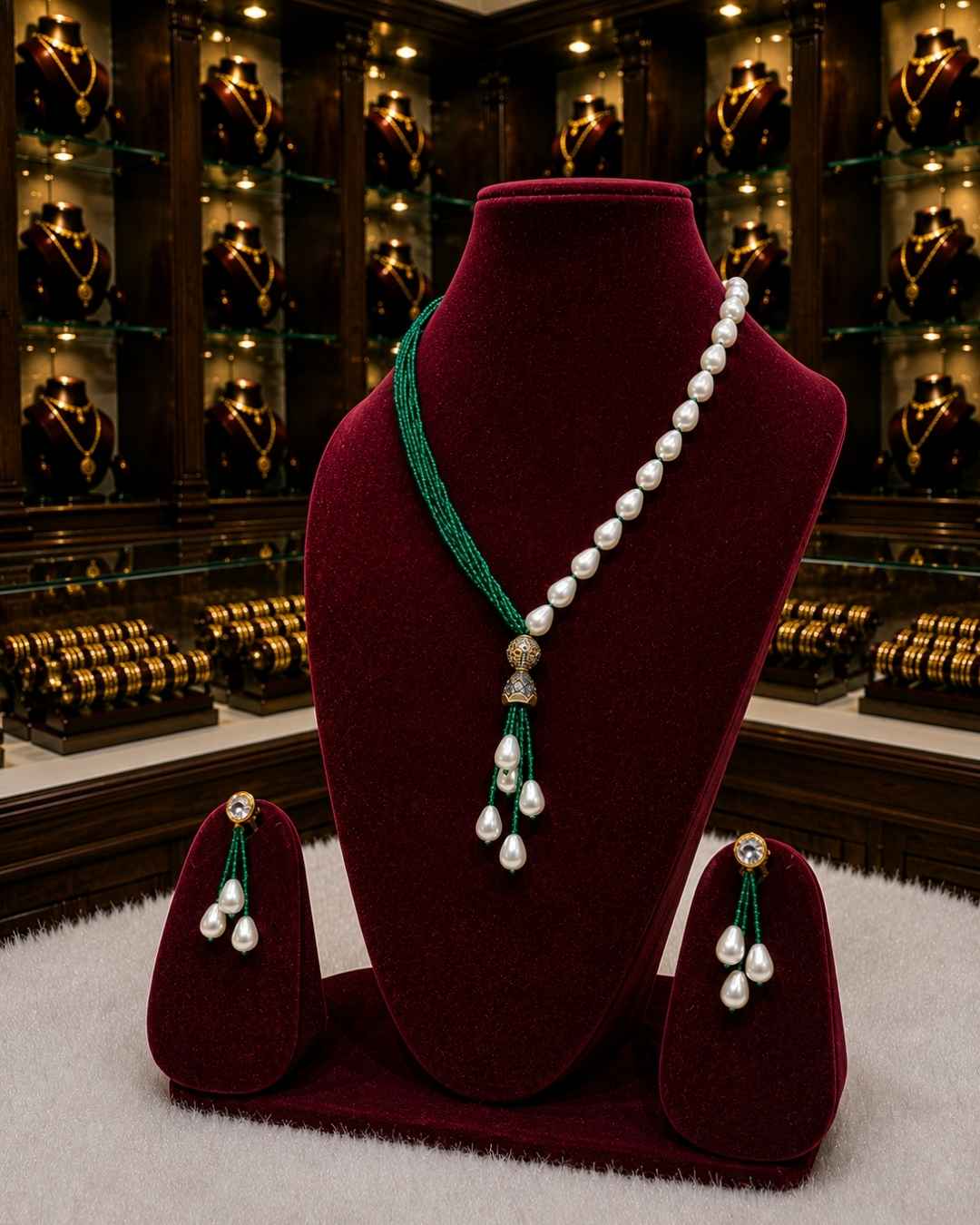 Rajwada Kundan Long Nacklesh NS-37