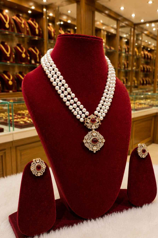 Rajwada Kundan Long Nacklesh NS-3