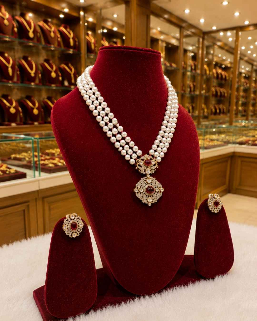 Rajwada Kundan Long Nacklesh NS-3