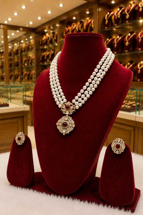 Rajwada Kundan Long Nacklesh NS-3