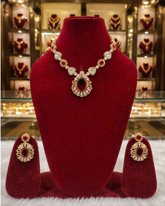 Rajwada Kundan Long Nacklesh NS-4
