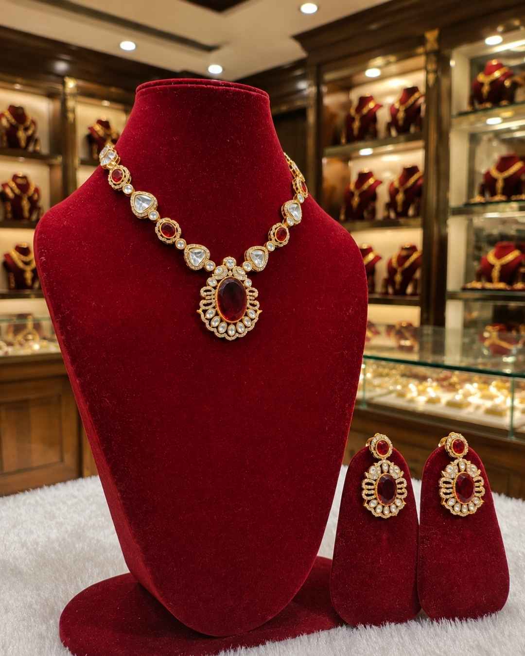 Rajwada Kundan Long Nacklesh NS-4