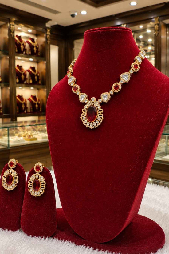 Rajwada Kundan Long Nacklesh NS-4