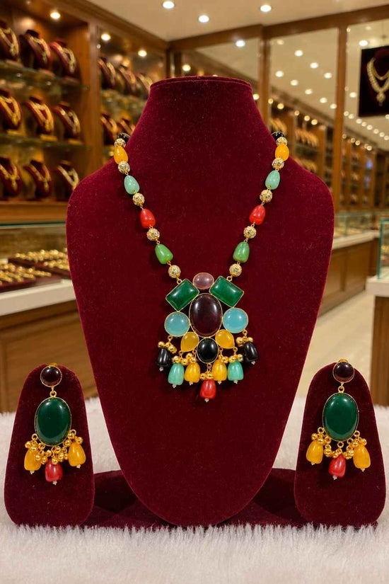 Rajwada Kundan Long Nacklesh NS-5