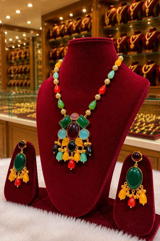Rajwada Kundan Long Nacklesh NS-5