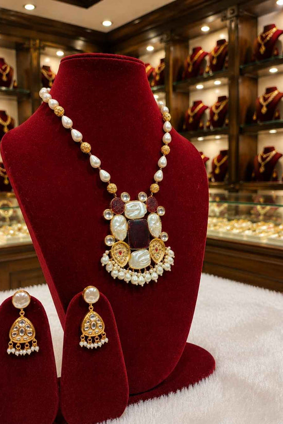 Rajwada Kundan Long Nacklesh NS-6