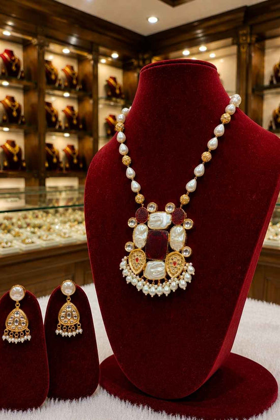Rajwada Kundan Long Nacklesh NS-6