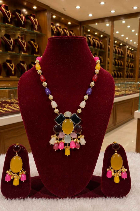 Rajwada Kundan Long Nacklesh NS-7