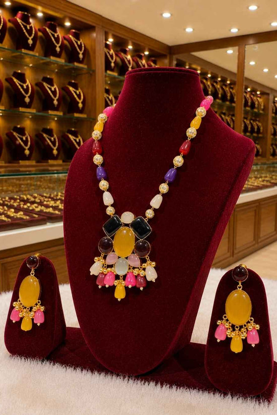 Rajwada Kundan Long Nacklesh NS-7