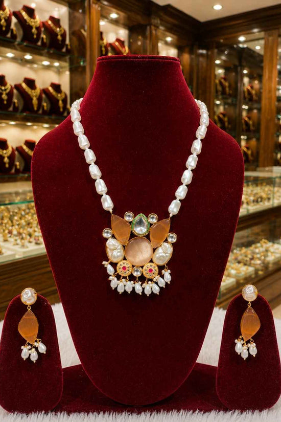 Rajwada Kundan Long Nacklesh NS-8