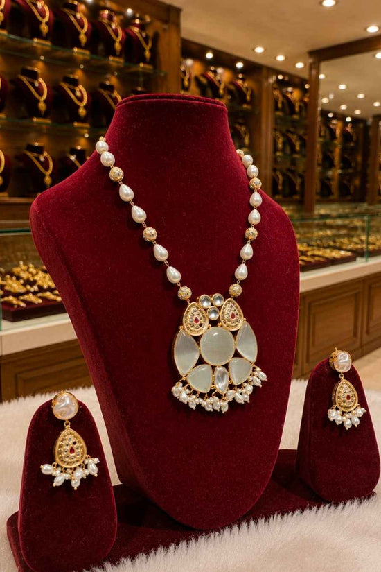 Rajwada Kundan Long Nacklesh NS-9