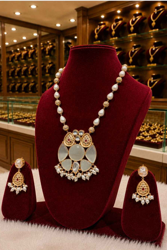 Rajwada Kundan Long Nacklesh NS-9