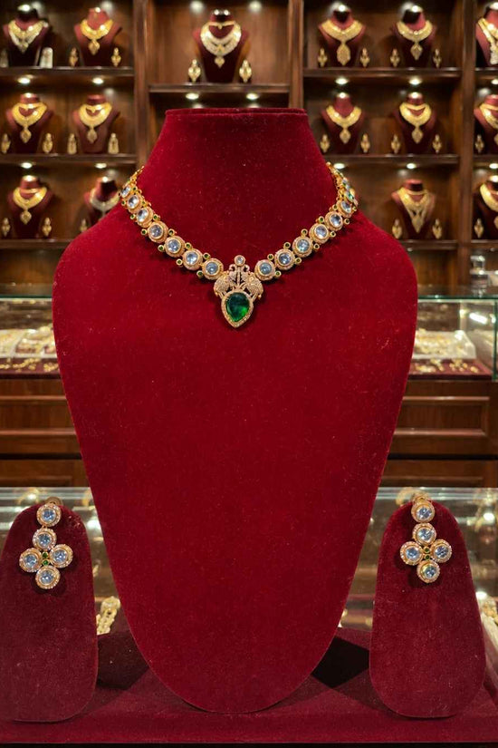 Rajwada Kundan Short Nacklesh NS-1