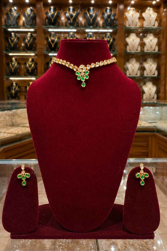 Rajwada Kundan Short Nacklesh NS-30