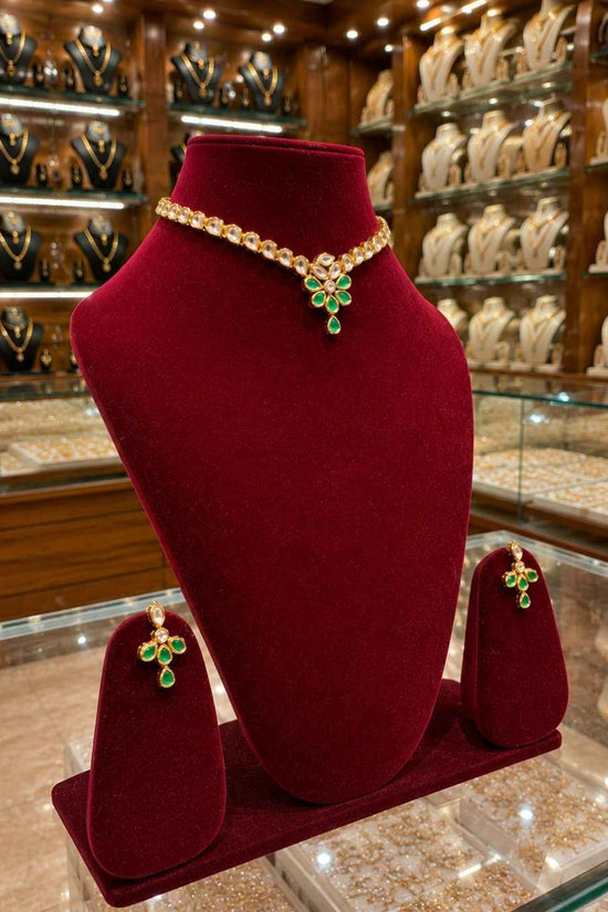 Rajwada Kundan Short Nacklesh NS-30