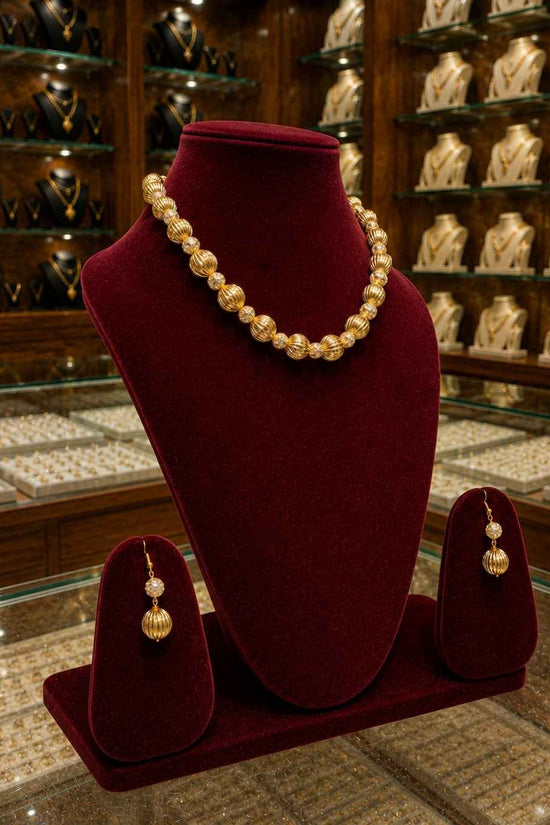 Rajwada Kundan Short Nacklesh NS-36