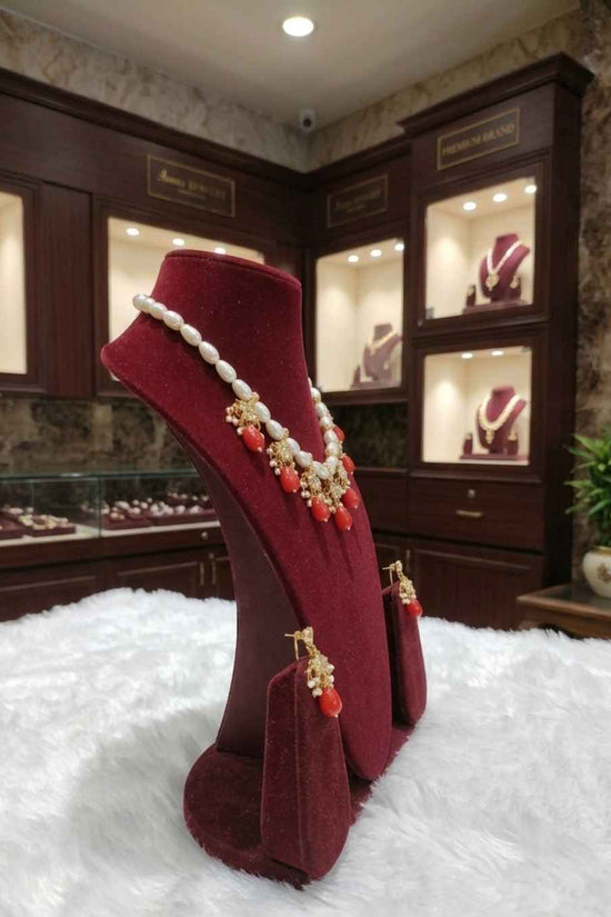 Rajwada Kundan Short Nacklesh NS-41