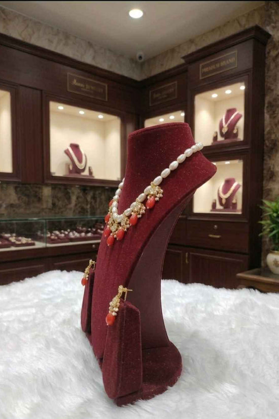 Rajwada Kundan Short Nacklesh NS-41