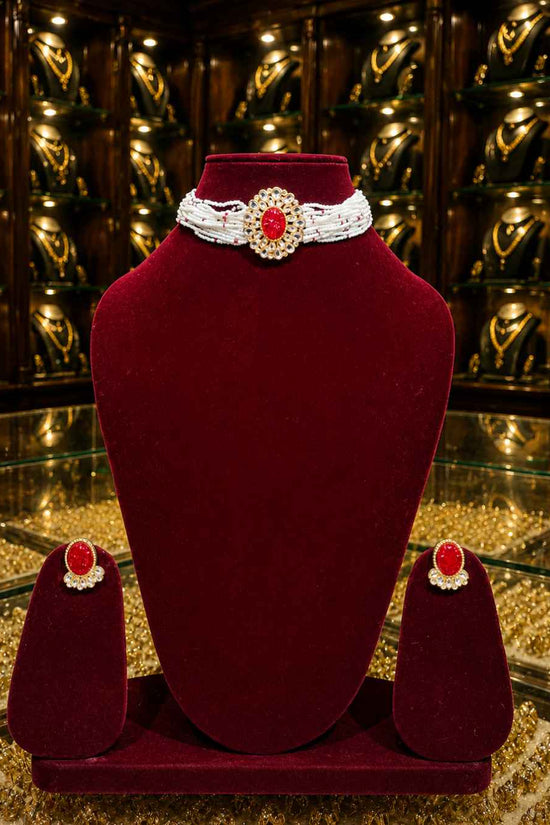 Rajwada Kundan Choker NS-10