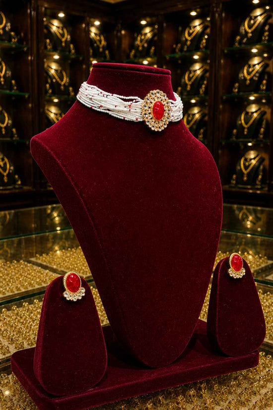 Rajwada Kundan Choker NS-10