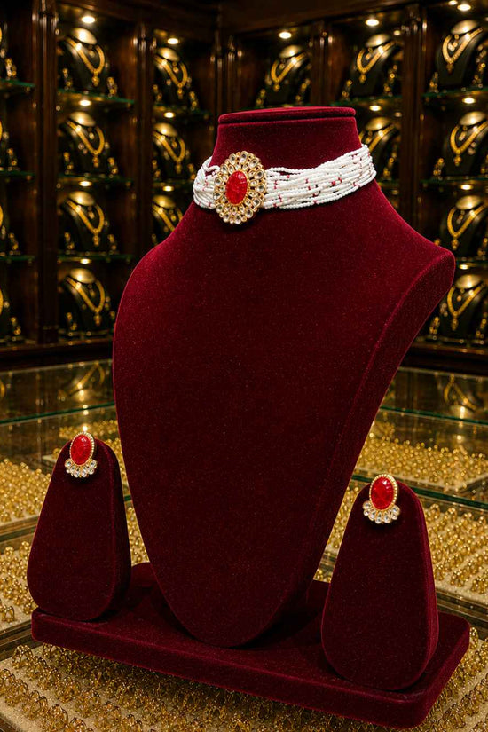 Rajwada Kundan Choker NS-10