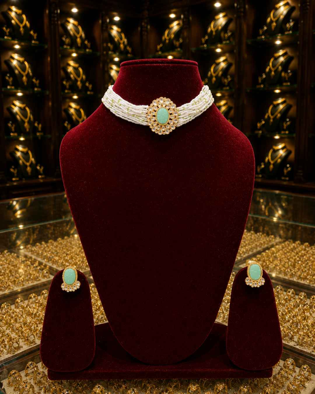Rajwada Kundan Choker NS-11