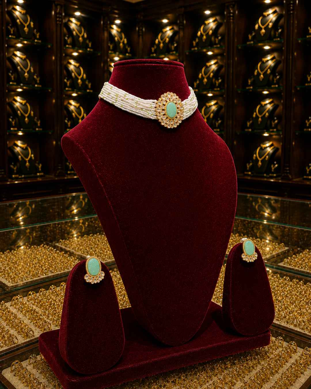 Rajwada Kundan Choker NS-11