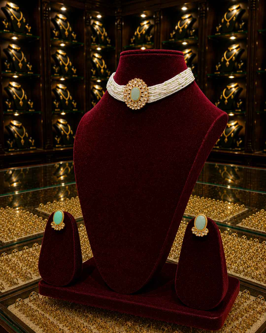 Rajwada Kundan Choker NS-11