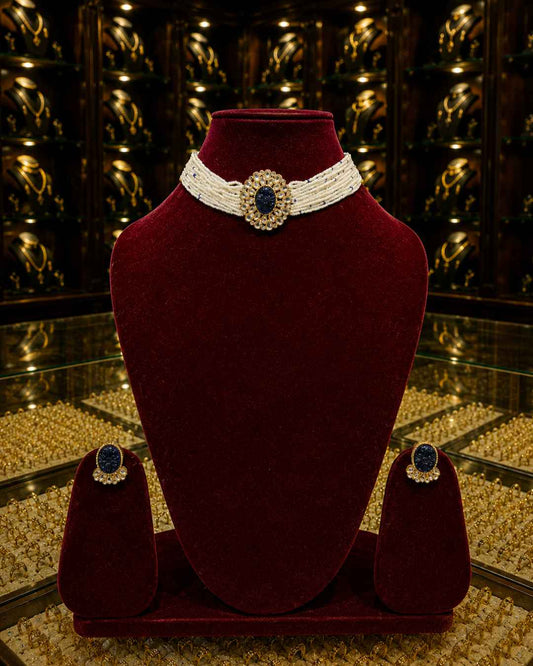 Rajwada Kundan Choker NS-12