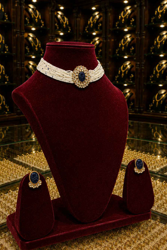 Rajwada Kundan Choker NS-12