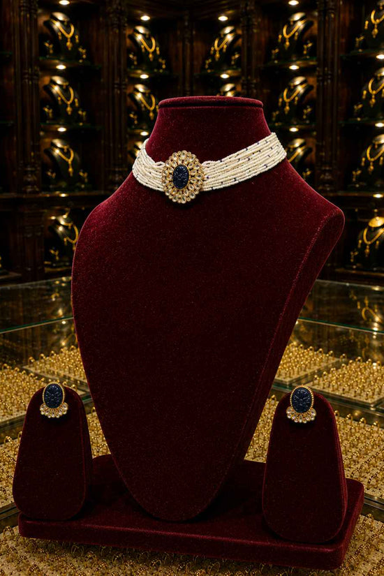 Rajwada Kundan Choker NS-12
