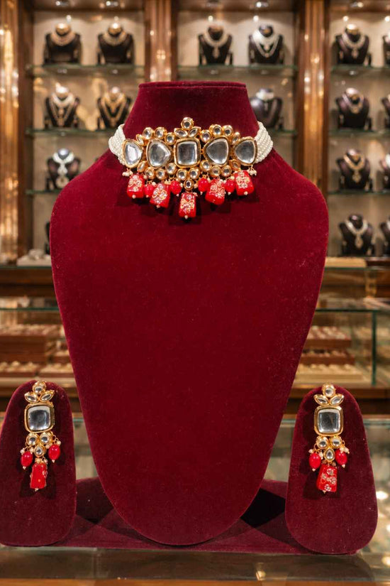 Rajwada Kundan Choker NS-1