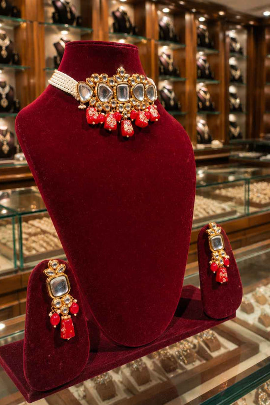 Rajwada Kundan Choker NS-1
