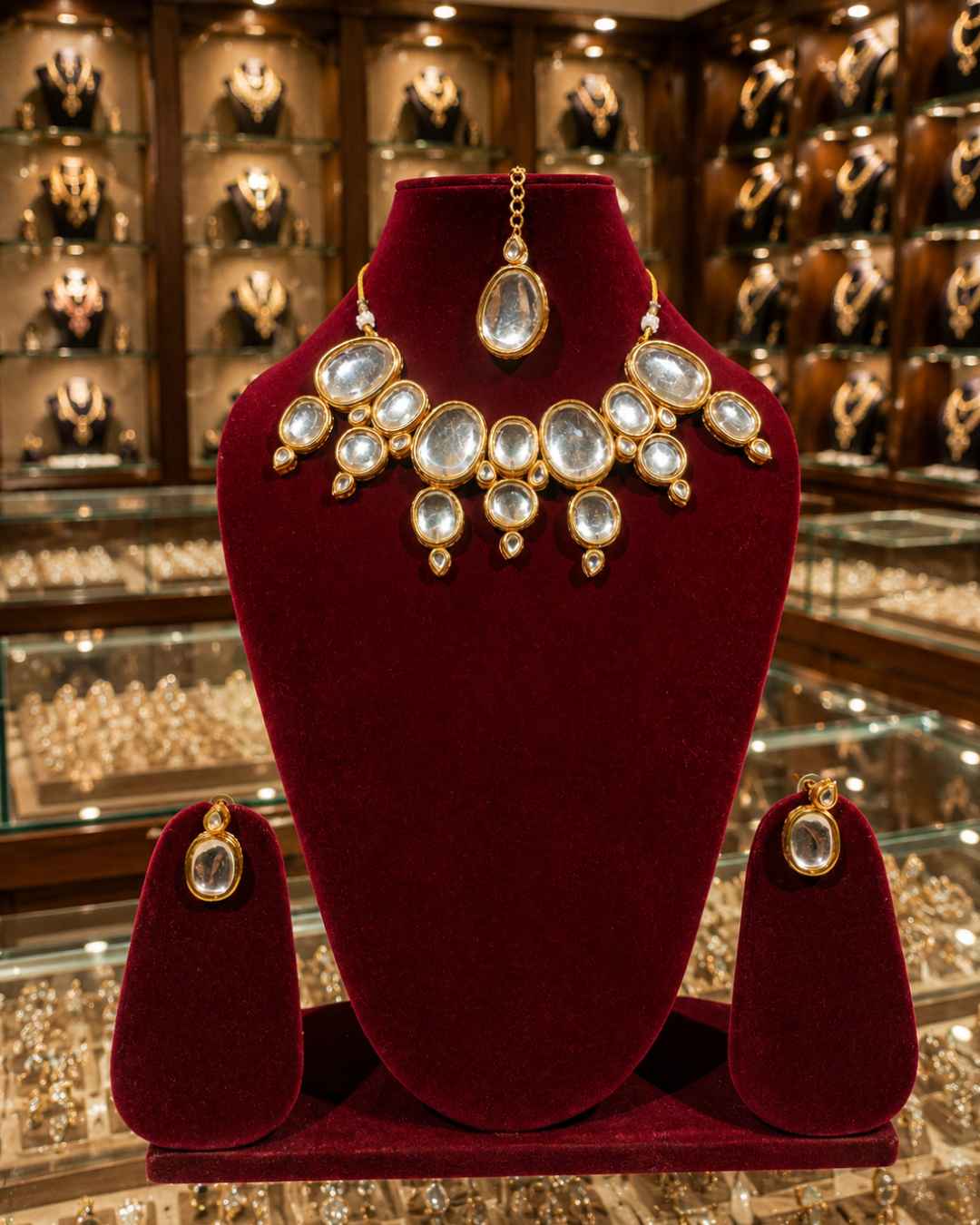 Rajwada Kundan Choker NS-3