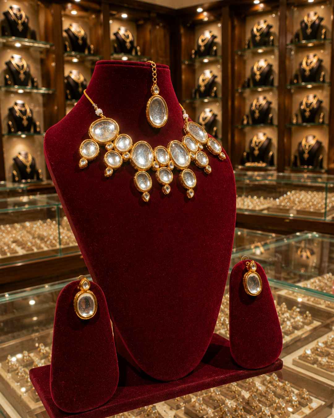 Rajwada Kundan Choker NS-3