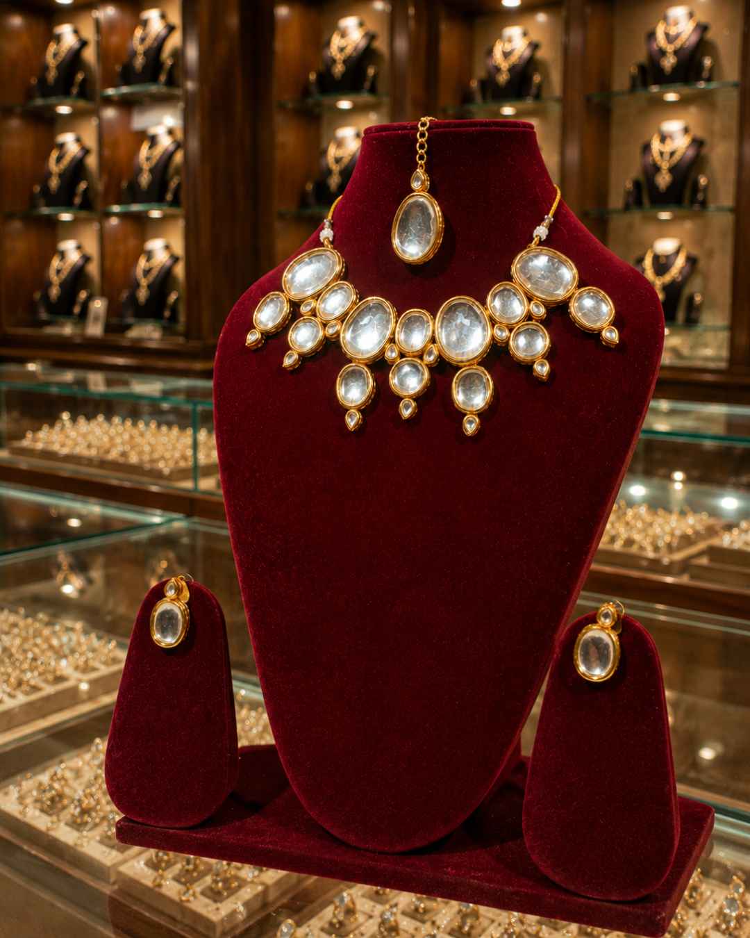 Rajwada Kundan Choker NS-3
