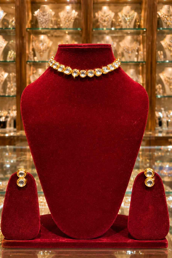 Rajwada Kundan Choker NS-4