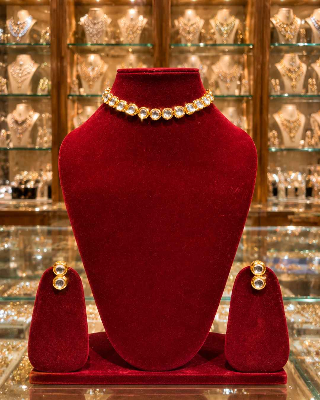 Rajwada Kundan Choker NS-4