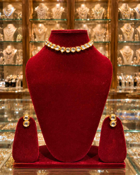 Rajwada Kundan Choker NS-4