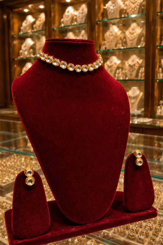 Rajwada Kundan Choker NS-4