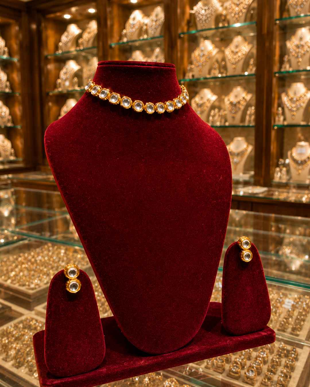 Rajwada Kundan Choker NS-4