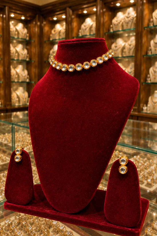 Rajwada Kundan Choker NS-4