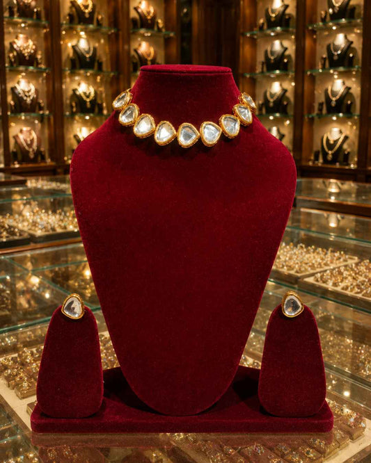 Rajwada Kundan Choker NS-5