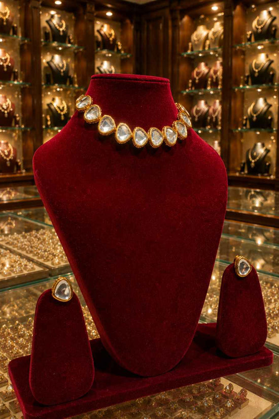 Rajwada Kundan Choker NS-5