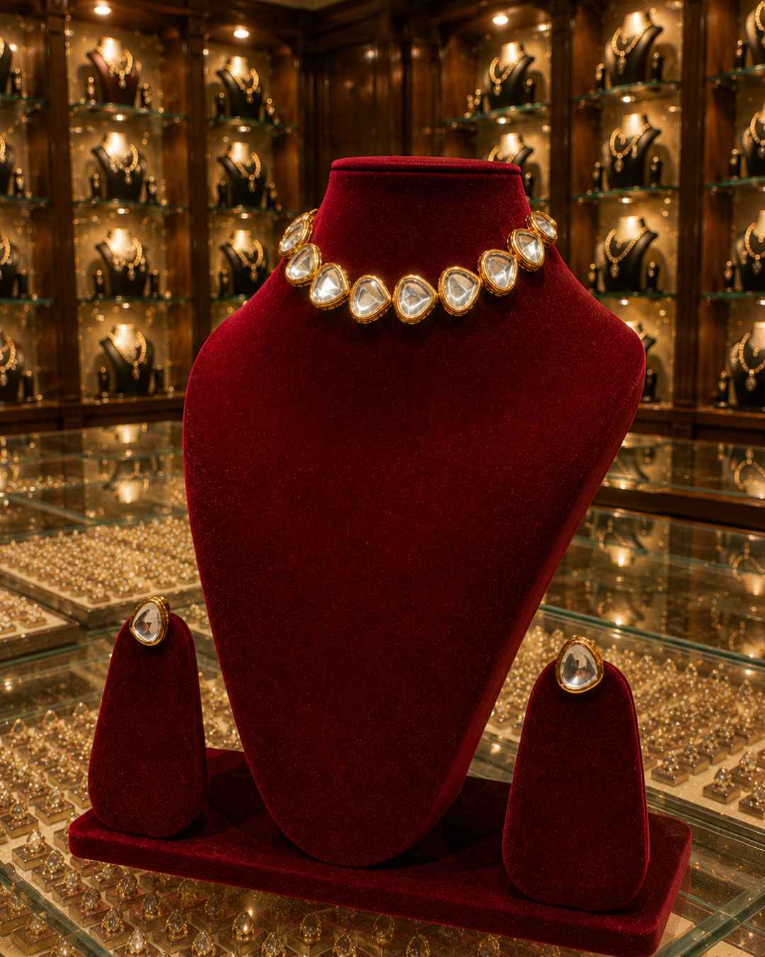 Rajwada Kundan Choker NS-5