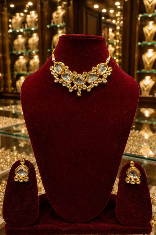 Rajwada Kundan Choker NS-6