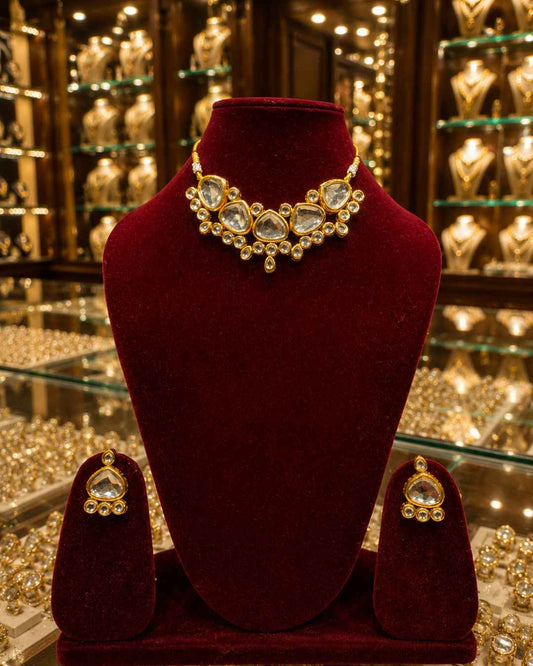 Rajwada Kundan Choker NS-6