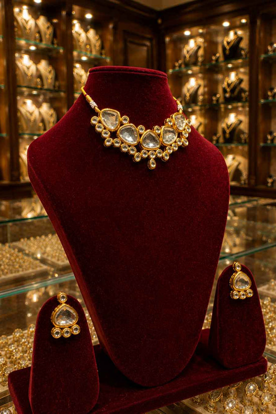 Rajwada Kundan Choker NS-6