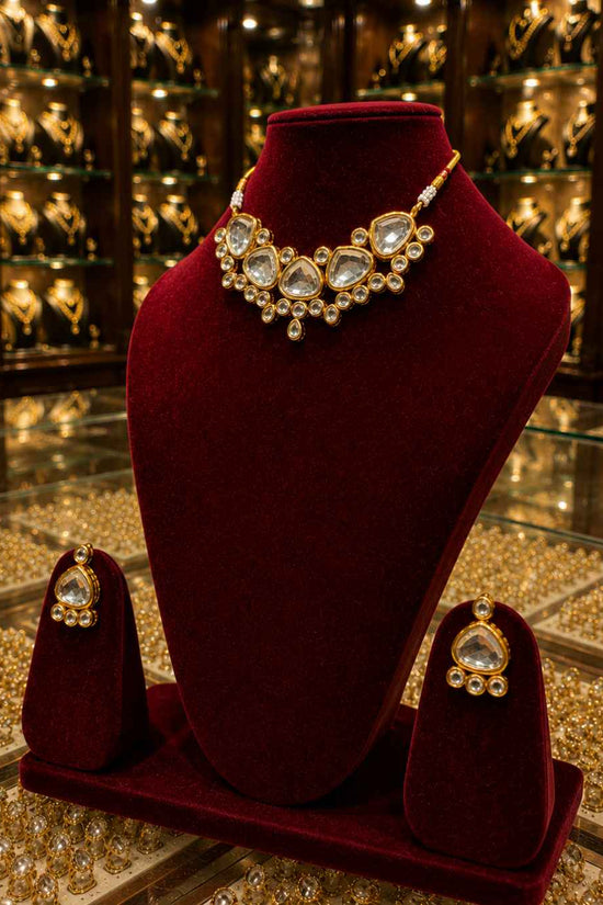 Rajwada Kundan Choker NS-6